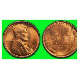 1937 Lincoln Cent PCGS MS-65 RD