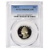 1985-S Washington Quarter PCGS Proof-69 DCAM