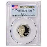 2021-S Jefferson Nickel F.S. PCGS Proof-69 DCAM