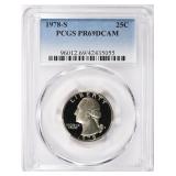 1978-S Washington Quarter PCGS Proof-69 DCAM