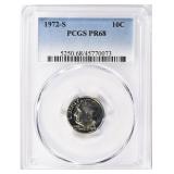 1972-S Roosevelt Dime PCGS Proof-68