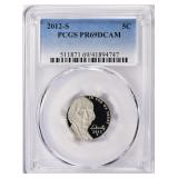 2012-S Jefferson Nickel PCGS Proof-69 DCAM