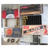 .38 Special, .45ACP and 30-30 Winchester