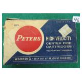 Vintage Peters Box: 30-06 Springfield 150 Grain