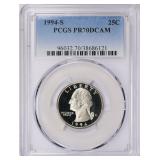 1994-S Washington Quarter PCGS Proof-70 DCAM