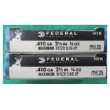 TEN (10) Federal .410GA 2.5