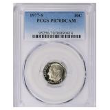 1977-S Roosevelt Dime PCGS Proof-70 DCAM
