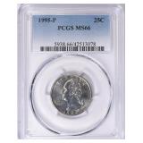 1995-P Washington Quarter PCGS MS-66