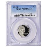 2010-S Jefferson Nickel PCGS Proof-69 DCAM