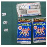 Three (3) Sportflics Magic Motion Baseball Card