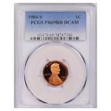 1984-S Lincoln Cent PCGS Proof-69 DCAM