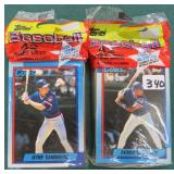 TWO (2) 1990 Topps Cello Hanger Packs