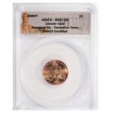 2009 Lincoln Cent Formative Years ANACS MS-67 RD