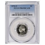 1976-S Jefferson Nickel PCGS Proof-69 DCAM