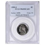 1999-S Jefferson Nickel PCGS Proof-69 DCAM