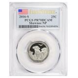 2016-S Quarter Shawnee PCGS Proof-70 DCAM