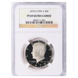979-S Kennedy Half Dollar Type 2 NGC Proof-69 UC