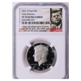 2021-S Kennedy Half Early Releases NGC Proof-70 UC