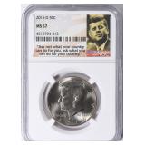 2016-D Kennedy Half Dollar NGC MS-67