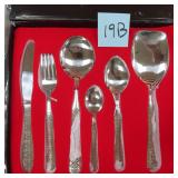 Handmade Stainless Steel Flatware Service for 6