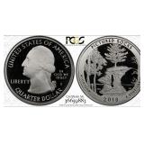 2018-S Quarter Pictured Rocks PCGS Proof-69 DCAM
