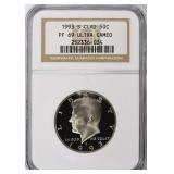 1993-S Kennedy Half Dollar NGC Proof-69 UC