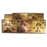 Donald Trump Gold Fantasy Notes