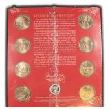 Eight (8) Presidential Dollars