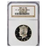 1982-S Kennedy Half Dollar NGC Proof-69 UC