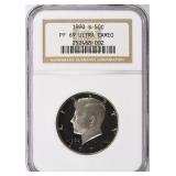 1990-S Kennedy Half Dollar NGC Proof-69 UC