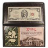 1963 Red Seal $2 U.S. Note
