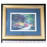 Framed & Matted Vintage Print