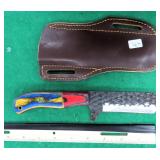 Fixed Blade Knife with Sheath