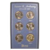 Susan B. Anthony Dollar Set