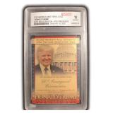WCG Graded 10 Donald Trump Trading Card
