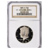 1982-S Kennedy Half Dollar NGC Proof-69 UC