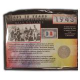 Walking Liberty Silver Half Dollar, $27.50