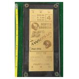 Denver Broncos Golden Ticket, 35th Anniversary