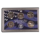 2001 S.F. Proof State Quarter Set