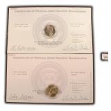 TWO (2) Presidential Dollars