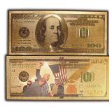 TWO (2) Gold Fantasy Notes