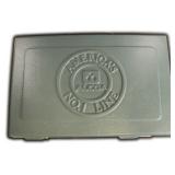 NO SHIP: Plastic Case is 17"x11"x4"