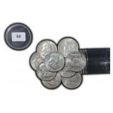 TEN (10) Silver Franklin Half Dollars