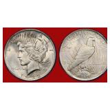 1922 Peace Silver Dollar NGC MS-62