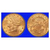 1903 Liberty Gold $20 Double Eagle PCGS MS-62