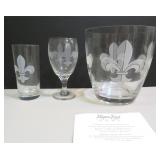 NO SHIP: UNUSED Mignon Faget New Orleans Drink Set