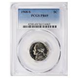 1968-S Jefferson Nickel PCGS Proof-69