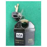 ABUS insurance german made lock with Keys