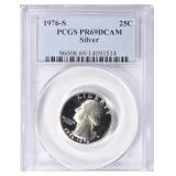 1976-S Quarter Silver PCGS Proof-69 DCAM