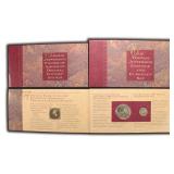 Jefferson SILVER Dollar and Currency Set Display